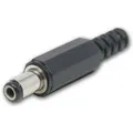 world-trading-net DC-Stecker 25x55mm Schaftlänge 9mm Knickschutz