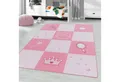 Ayyildiz Teppiche Kinderteppich PLAY 2905, rechteckig, Höhe: 6 mm, robuster Kurzflor, Prinzessin, Kinderzimmer