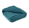Wohndecke Strick, wometo, OEKO-TEX®, Kuscheldecke mit edlem & schlichtem Strickmuster