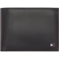 Tommy Hilfiger Geldbörse ETON CC FLAP AND COIN POCKET, aus weichem Leder schwarz