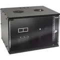 HMF 65707-02 Serverschrank Netzwerkschrank 7HE Unmontiert 19 Zoll Rack Schwarz