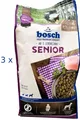 (€ 4,66/kg) Bosch Senior Trockenfutter für Hunde Senioren weizenfrei: 3 x 2,5 kg