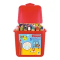 STABILO Buntstifte, Wasserfarbe & Wachsmalkreide woody 3in1, 38er Box und 3 Spit