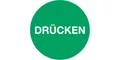 König Werbeanlagen Hinweisschild Aufkleber Piktogramm Drücken, Folie, Ø 100 mm