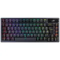 Asus ROG Azoth USB, Funk, Bluetooth Gaming-Tastatur Deutsch, QWERTZ Schwarz Beleuchtet, Abnehmbares Kabel
