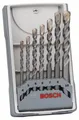 Bosch Betonbohrer CYL-3 Set, Silver Percussion, 7-teilig, 4, 5, 6, 6, 7, 8, 10 m