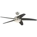WESTINGHOUSE Westinghouse Deckenventilator Bendan Wenge mit LED Beleuchtung und Fernbedienung