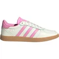 adidas BREAKNET SLEEK Sneaker Damen in core white-bliss pink-halo mint, Größe 37 1/3