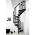 Minka Spindeltreppe Rondo Color 104 - 300,3cm Geschosshöhe 120cm Durchmesser