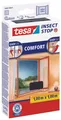tesa Fliegengitter Insect Stop COMFORT anthrazit 1,0 x 1,0 m 55667-00021-03