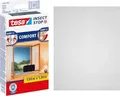 tesa Fliegengitter COMFORT für Fenster, 1 m x 1 m, anthrazit