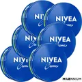 NIVEA Creme 6 x 250ml – Reichhaltige Pflege für alle Hauttypen & jeden Tag