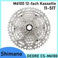 Shimano Deore CS-M6100 10-51 Zähne 12-Fach Silber Kassette für MTB Fahrrad Neu