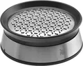 WMF Ingwerreibe Balance, 3-teilig, Cromargan® Edelstahl Rostfrei 18/10, Kunststoff, (1-St), Cromargan Edelstahl rostfrei, Drehaufsatz, Auffangbehälter