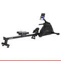 HAMMER Rudergerät Cobra XTR Plus II für zu Hause – Rudermaschine mit innovativem Trainingscomputer, Smartphone-/Tablethalterung, bis 130 kg Nutzergewicht, 232 x 55 x 75 cm, Schwarz, 4532