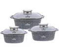 Zilner Funktionelles 3Er Set Bratpfannen/Töpfe 2,8/4,4/6.5L Topfset Induktion,