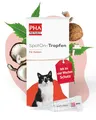 PHA Spot On für Katzen – Natürliches Flohmittel Katzen, Schutz gegen Flöhe, Zecken & Milben mit Neemöl & Laurinsäure, Zeckenschutz Katze, Anti Floh Katze, 2 Kunststofftuben à 1,5 ml