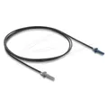Delock LWL POF Kunststoff Kabel HFBR 4501-4511Z Simplex Stec (1 m) (91031)