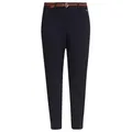 Comma Jerseyhose Hose 7/8 - Slim Fit blau 42