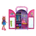 Barbie Chelsea Puppe und Kleiderschrank-Spielset mit Kleidung und Accessoires, 1