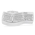 Perixx PERIBOARD-512 Ergonomische Tastatur – Design Suddivisato – Layout Italiano QWERTY – Weiß