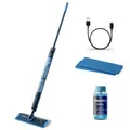 Philips OneUp 5000 Serie Elektrischer Wischmopp - 2X sauberere Böden², 2X schnelleres Wischen, 2 Feuchtigkeitseinstellungen, Kabellos mit 360° Drehgelenk und 2 Pads (XV5113/11)