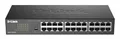 D-Link DGS-1024D Gigabit Ethernet Switch (24 Ports, 10/100/1000 Mbit/s, einfache Plug & Play-Installation, lüfterlos)