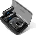 BOYA Mikrofon Wireless x2 System BOYALINK V2.0 3,5 mm, Lightning & USB-C