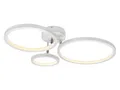 meineWunschleuchte LED Deckenleuchte, Dimmfunktion, LED fest integriert, Warmweiß, große schwenkbare Deckenbeleuchtung dimmbar über Schalter, Breite 71cm