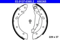 ATE Brake Shoe Set 03.0137-0365.2