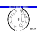 1x Bremsbackensatz ATE 03.0137-0365.2 passend für TOYOTA