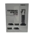 BaByliss Super X Metal Haarschneider Anthrazit E996E Beard and Profi-Klasse