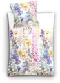 Kleine Wolke Bettwäsche Alcea, Mako-Satin, 2 teilig, mit floralem Print