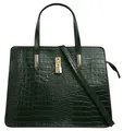 Cluty Handtasche Damen 021321 dunkelgrün
