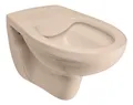 Hänge-WC Bahamabeige spülrandlos Abgang waagerecht Tiefspüler Wand-WC Beige
