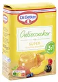 Dr. Oetker Gelierzucker Super 3:1 7er Pack, 7 x 500 g, fertiger Gelierzucker, zum Selbermachen von Konfitüren, Marmeladen und Gelees, für viel Fruchtigkeit & weniger Süße, vegan