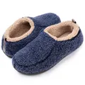 Herren Nomad Hausschuh mit Rückstellschaum, 44/45 EU, Marineblau