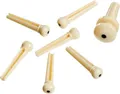 Planet Waves Bridge Pins White Dot