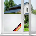 d-c-fix Fensterfolie Frost - 45 cm x 1,5 m – statische Sichtschutzfolie mit modernem Muster für Glasflächen – selbsthaftend, blickdicht, dekorativ