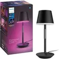 Philips Hue Tragbare Tischleuchte White & Color Ambiance Go Schwarz 370,m
