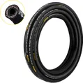 VEVOR Hydraulikschlauch 0,6 cm x 100 m, gewickelter Hydraulikschlauch 5800 PSI, Gummi-Hydraulikschlauch mit 2 hochfesten Stahldrahtgeflechten, Bulk-Hydraulikschlauch -20 ℃ bis 140 ℃
