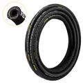 VEVOR Hydraulikschlauch 0,6 cm x 100 m, gewickelter Hydraulikschlauch 5800 PSI, Gummi-Hydraulikschlauch mit 2 hochfesten Stahldrahtgeflechten