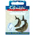 Gamakatsu Zander LS-2210-10 gebundene Angelhaken, Hakengröße/Schnurdurchmesser:Gr. 2/0.25mm