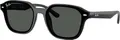 Ray-Ban Quadratische Sonnenbrille RB4458D, Schwarz One Size