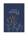 Eine der Guten Lehrerkalender 2025/2026, A4 Lehrerplaner, 1 Doppelseite pro Woche, Schuljahresplaner für Schuljahr 25/26, Softcover Blau mit Blumen, nachhaltig & klimaneutral