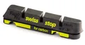 SwissStop Flash Pro Rennradbeläge, für Carbonfelgen, schwarz (Black Prince), 4 S