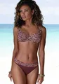 LASCANA Bügel-Bikini-Top Holly, mit Animalprint