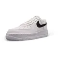 Nike Air Force 1 Low 07 White Black Pebbled Leather - 44