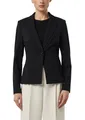 Comma Taillierter Blazer aus weichem Jersey mit Reißverschlusstaschen
