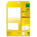 SIGEL Adressetiketten LA322 weiß 99,1 x 67,7 mm, 25 Blatt